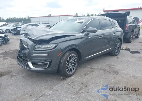 2019 Lincoln Nautilus Reserve z USA, uszkodzony, nr VIN 2LMPJ8L9XKBL13045